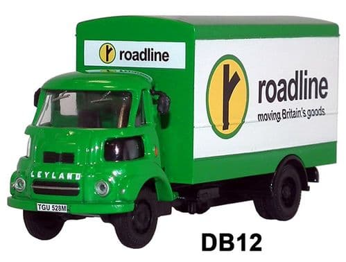BASE TOYS DB12 Leyland FG Van - Roadline (TGU 528M)