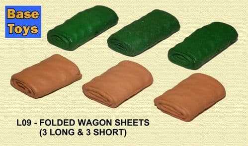 Base Toys L09 Folded Wagon Sheets (3 Short & 3 Long)