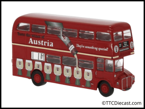 Brekina 61113 AEC Routemaster London Transport Austria Wine 1965, 1/87 Scale