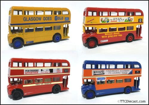 CORGI 97066 Routemasters in exile - Scotland - Clydeside / Kelvin / Strathtey / Perth City