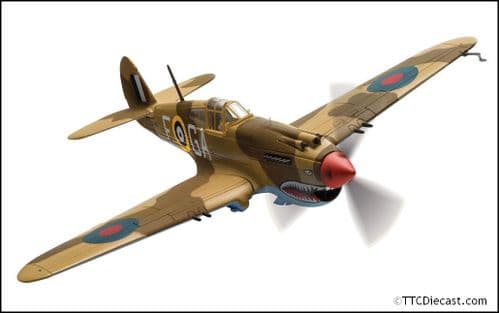 Corgi AA28103 Curtiss Tomahawk Mk.IIB - AK402 P/O Neville Duke- RAF No.122 Squadron- Fort Maddelena