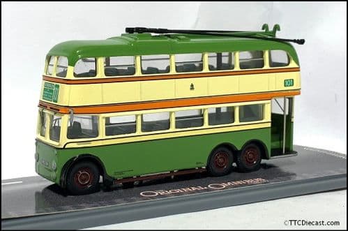 Corgi OM43706 BUT 9641T / Metro Cammell Trolleybus Glasgow Corporation - PRE OWNED