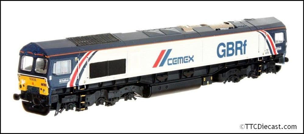 Dapol 2D-007-014 Class 66 66780 GBRf Cemex, N Gauge