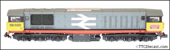 Dapol 2D-058-002 Class 58 58020 Railfreight Revised, N Gauge