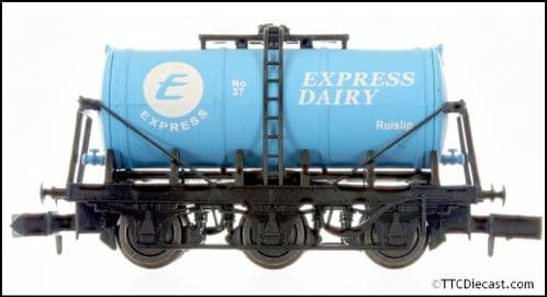DAPOL 2F-031-022 6 Wheel Milk Tanker Express Dairy 'E 37, N Gauge