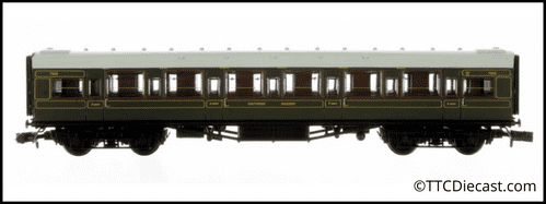 DAPOL 2P-014-060 Maunsell High Window FK Coach 7228 Lined Olive Green
