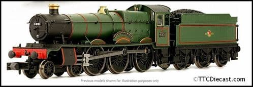 DAPOL 2S-010-006 Hall Class - 5999 'Wollaton Hall' BR Lined Green Late Crest