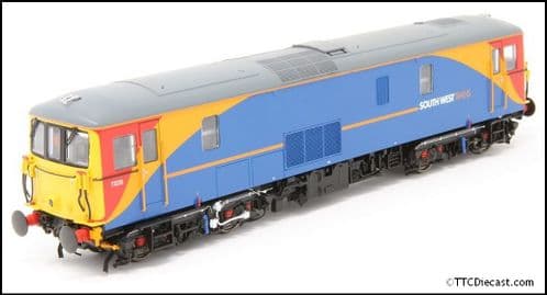 Dapol 4D-006-012 Class 73 73235 South West Trains - Blue Orange and Red