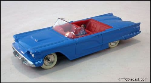 Dinky 555 Ford Thunderbird - Blue Reproduced by Atlas Editions
