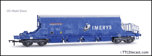 EFE Rail E87507 JIA Nacco Wagon 33-70-0894-010-4 Imerys Blue [Weathered - light], N Gauge