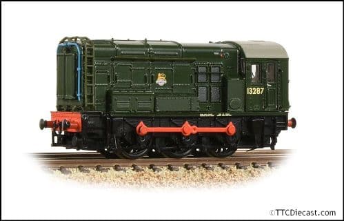 Farish 371-013SF Class 08 13287 BR Green (Early Emblem), SOUND N Gauge *LAST FEW*