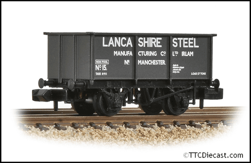 Farish 377-280 27 Ton Steel Tippler Wagon 'Lancashire Steel', N Gauge