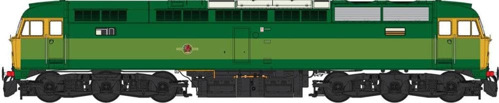 HELJAN 4851 Class 47 in BR two-tone green with full yellow ends - unnumbered, O Gauge