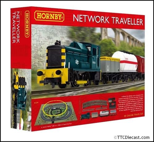 Hornby R1279M Network Traveller Train Set * PRE ORDER £107.99 *