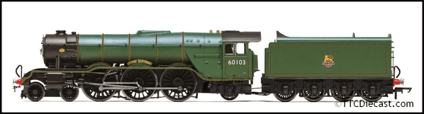 Hornby R3991 BR, A3 Class, 4-6-2, 60103 'Flying Scotsman', diecast footplate and flickering firebox