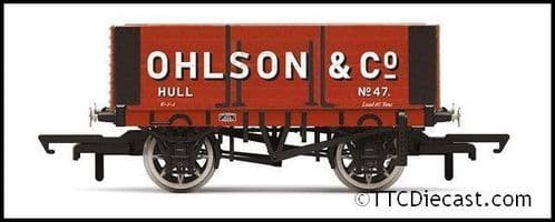 Hornby R60096 6 Plank Wagon, Ohlson + Co - Era 3 * PRE ORDER £18.89 *