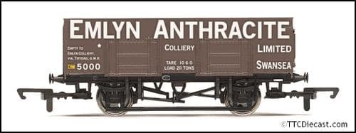 Hornby R60111 21T Coal Wagon, Emlyn Anthracite - Era 3 * PRE ORDER £18.89 *
