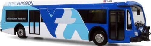 Iconic Replicas 870311 Proterra ZX5 Electric Transit Bus 2021 Santa Clara Valley *PRE ORDER £39.59*