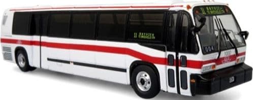 Iconic Replicas 870399 TMC RTS Transit Bus 1999 TTC Toronto Transit Commission 11 Bayview/Davisville