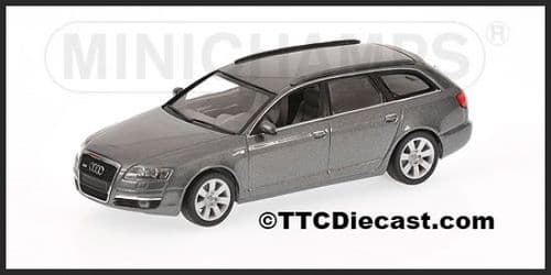 MINICHAMPS 400 013011 - Audi A6 Avant 2004 - Metallic Grey