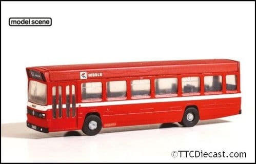 Modelscene 5142 Leyland National Single Deck Bus - Red Vari-kit