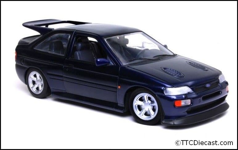 NOREV 182776 182777 FORD ESCORT RS COSWORTH road car white petrol blue 1992 1:18 