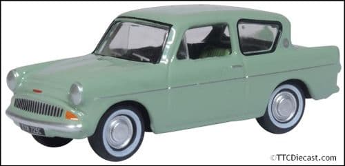 Oxford 76105010 Ford Anglia Spruce Green 1:76 Scale