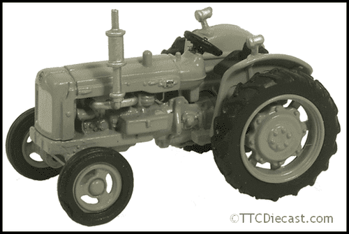 Oxford 76TRAC004 Fordson Tractor - Matt Grey