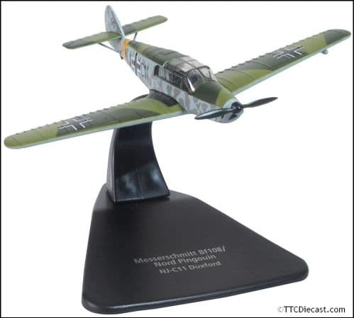 Oxford AC107 Duxford Messerschmitt Bf108 1:72 Scale
