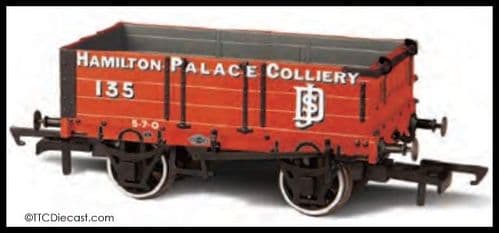 Oxford Rail OR76MW4004 4 Plank Mineral Wagon - Hamilton Palace Co *LAST FEW*