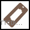 Peco PL-28 Switch Mounting Plate