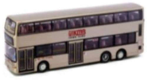 Tiny 2020137 KMB Dennis Trident Duple MetSec Bus (296A) Beige/Brown 1:110 Scale
